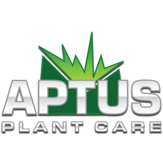 aptus logo in white and green