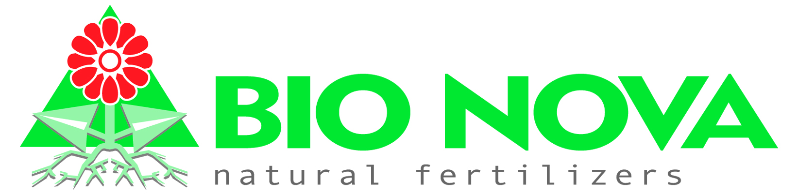 Grünes Bio-Nova-Logo