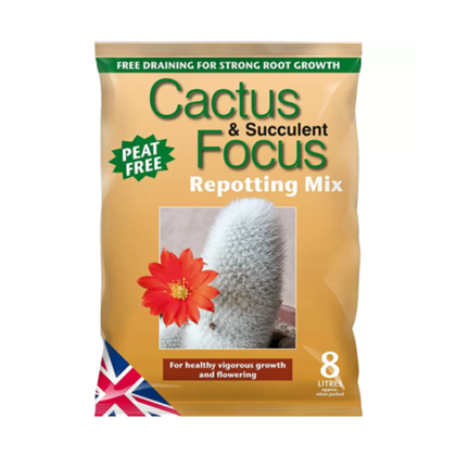 Cactus & Succulent Focus 8L – Substrat für Kakteen und Sukkulenten