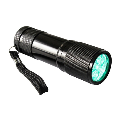 LED-Taschenlampe mit grünem Licht
