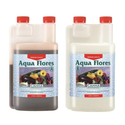 Aqua Flores A+B 1L - ορυκτό λίπασμα για ανθοφορία στην υδροπονία