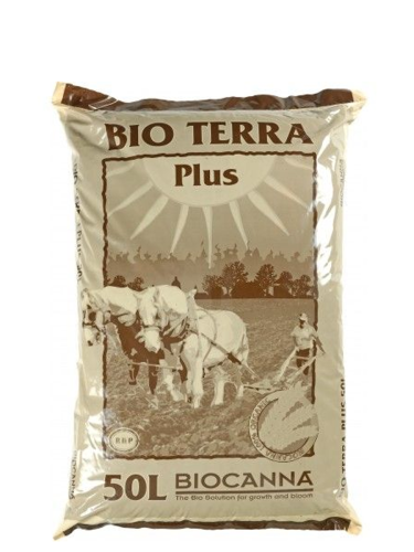 BIOCANNA Bio Terra Plus 50L – Angereicherter Boden