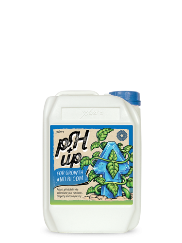 Xpert Nutrients pH Up for Growth and Bloom 5L - Regulator pH