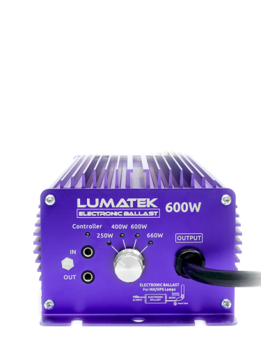 Lumatek NXE 600W – elektronisches Vorschaltgerät für HPS- und MH-Lampen