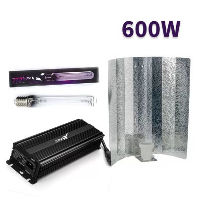 „Tomax 600W electronic“ – Gewächshaus-Beleuchtungsset