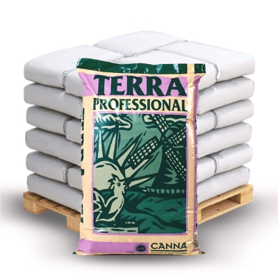 Canna Terra Professional Erde – Palette 60 Stück x 50 l