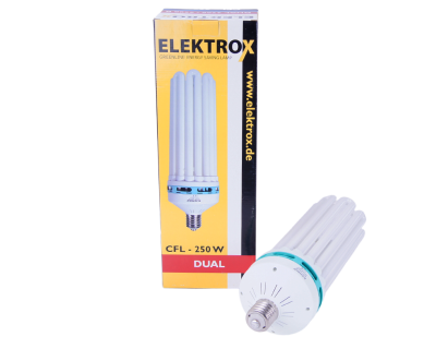 Elektrox DUAL 250W CFL - lampă pentru creștere și înflorire