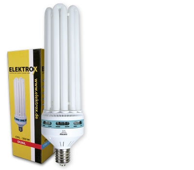 Elektrox DUAL 200W CFL - lampă pentru creștere și înflorire