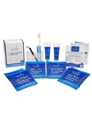 Bluelab pH- und Leitfähigkeitssondenpflege – Kit zur Reinigung und Wartung von EC- und PH-Testern