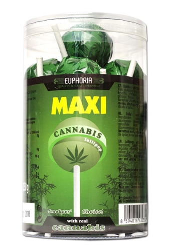 'Euphoria MAXI' Lollipops 'Cannabis'