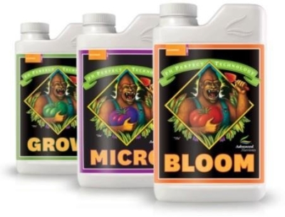 pH Perfect Grow, pH Perfect Micro, pH Perfect Bloom – 3 parts Х 1L