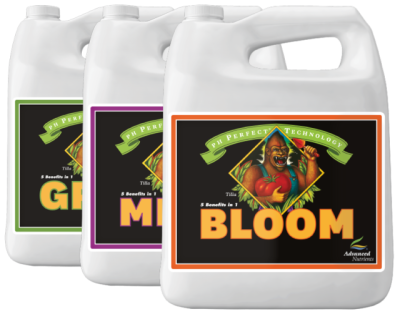 pH Perfect Grow/Bloom/Micro 5L - mineral fertilizer for growth and flowering