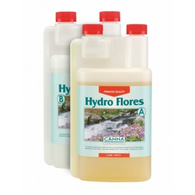 Hydro Flores A+B 1L – Mineraldünger für die Blüte in Hydrokulturen