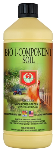 BIO 1-COMONENT SOIL 1L - ορυκτό λίπασμα για ανάπτυξη και ανθοφορία