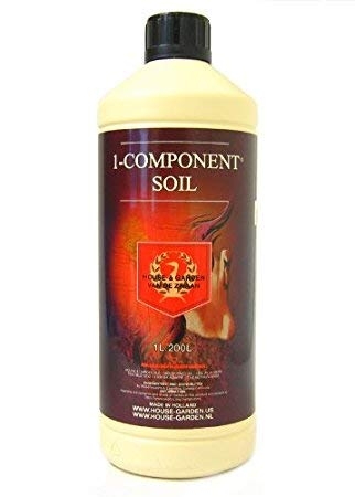 1-KOMPONENTE-ERDE 1L - Mineraldünger für Wachstum und Blüte