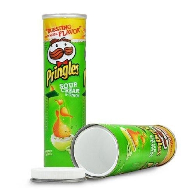 'Pringles' stash box
