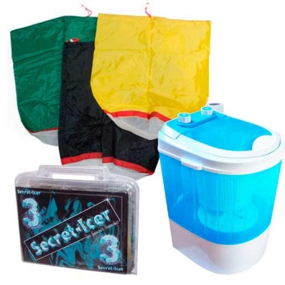 Secret Smoke Mini Washing Machine 14L + Secret-Icer 3 bags