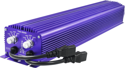 Lumatek Twin 600W 240V Dimmbar – elektronisches Vorschaltgerät für HPS- und MH-Lampen
