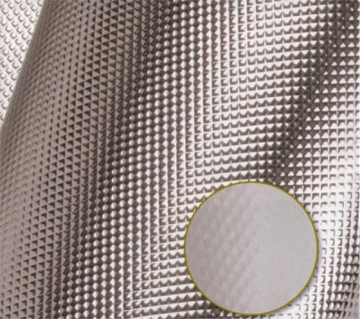 sheets LIGHTITE diamond diffused foil 130 mu - 1,25 x 1 m