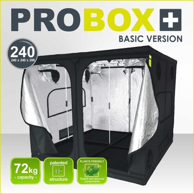 HighPro Box Basic 240x240x200cm - Growbox für den Pflanzenanbau