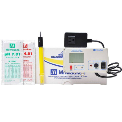 Παρακολούθηση pH Milwaukee MC122 - ηλεκτρονικός ελεγκτής ph
