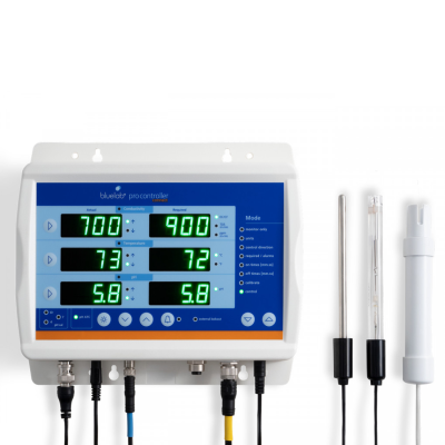 Bluelab Pro Controller - οθόνη pH, EC και θερμοκρασίας