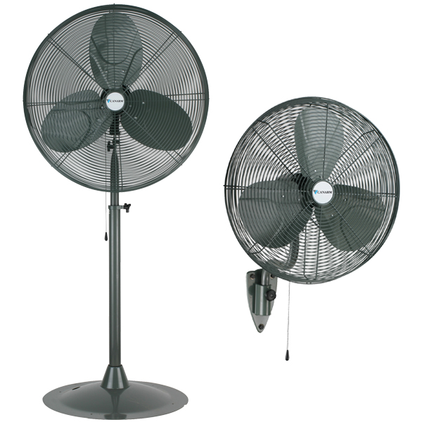 two grey fans 