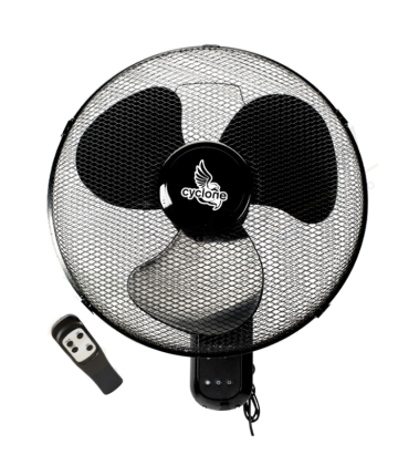 Cyclone 40 cm – Umluft-Wandventilator mit Fernbedienung