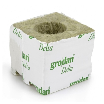 Grodan/Cultilene 75x75x65mm - блокче за покълване от минерална вата