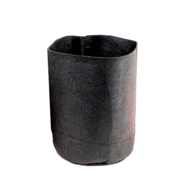 Root Tex 18.92L - Black, round geotextile pot