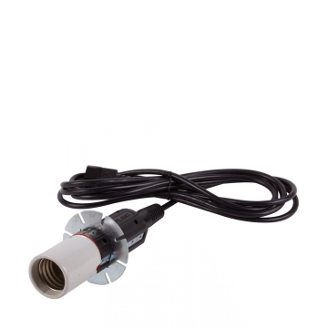 Powerplant Adjustable IEC Cord Set + Lamp Bracket