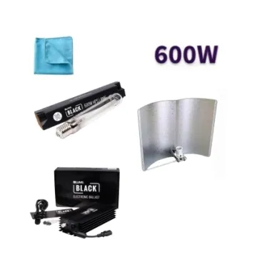 "TOMAX Adjust-A-Wing Medium" lighting kit 600W with Lumii Black electronic ballast and gift tissue