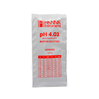  pH 4 20ml - калибриращ разтвор за ph тестер