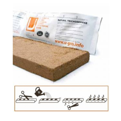 Ugro pot Slab rhiza 15L  - coco brick