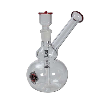 Glass bong "DEA" - round