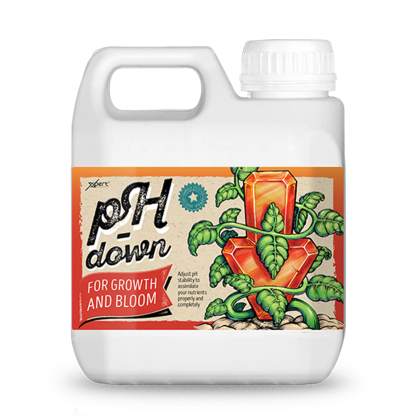 pH Down for Growth and Bloom 1L - регулатор за сваляне на pH