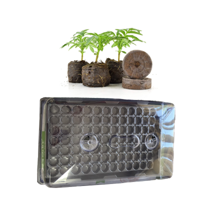 Set for seedlings - Propagator, Tray 84 nests, Pellets 84 pcs