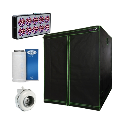 ''Tomax 240'' - Apollo 10 LED + Tomax Tent 240x120x200см - комплект за отглеждане на закрито