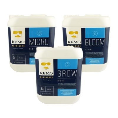 Remo's Grow/Micro/Bloom - mineral fertilizer for plants
