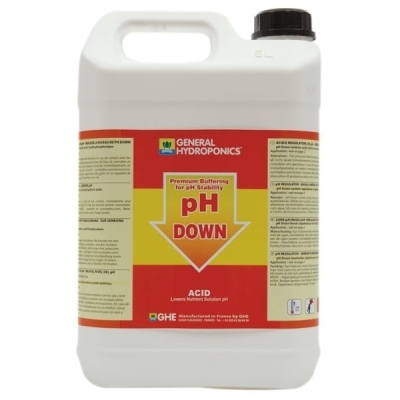 GHE ph DOWN - ρυθμιστής για μείωση του Ph