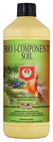 BIO 1-KOMPONENTEN-ERDE - Mineraldünger für Wachstum und Blüte