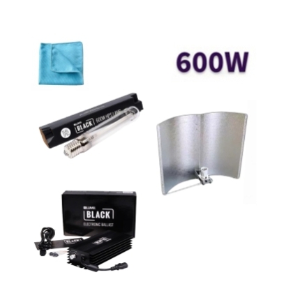 "TOMAX Adjust-A-Wing Large" комплект осветление 600W с електронен баласт Lumii Black и подарък кърпичка