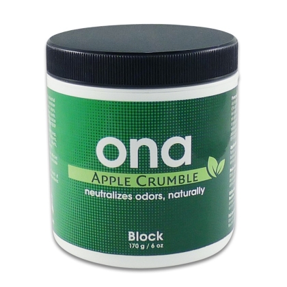 ONA block Аpple crumble 175ml  - ароматизатор за силни миризми