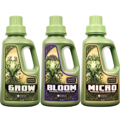 Grow-Bloom-Micro Professional 0,95 l – 3-Komponenten-Mineraldünger für Wachstum und Blüte