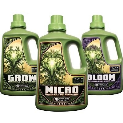 Grow-Bloom-Micro Professional 3,79 l – 3-Komponenten-Mineraldünger für Wachstum und Blüte