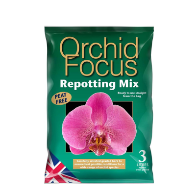 Orchid Focus Repotting Mix Peat FREE - 3L