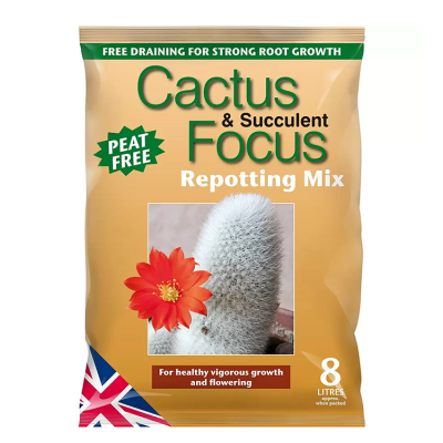 Cactus Focus & Succulent Repotting Mix 8L