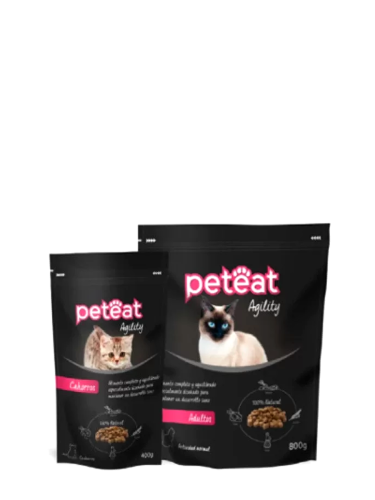 Σακούλα σφράγισης - Τροφή για γάτες 800g (23x27cm)