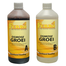 Ferro Grow OSMOSIS A + B - îngrășământ mineral de bază pentru înflorire