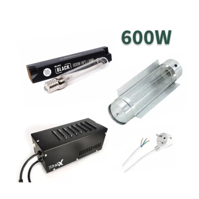 Promo "LUMII BLACK 600W" - lighting set for greenhouse